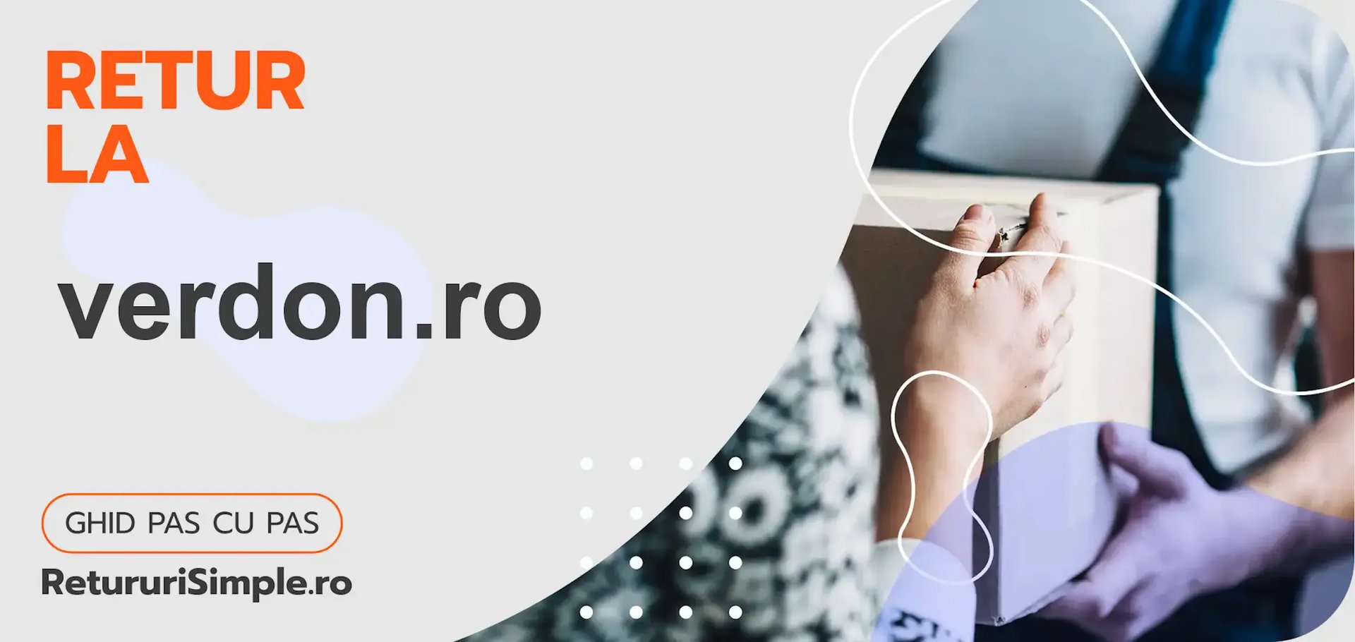 Retur la verdon.ro – cum se trimite un colet retur la verdon.ro?